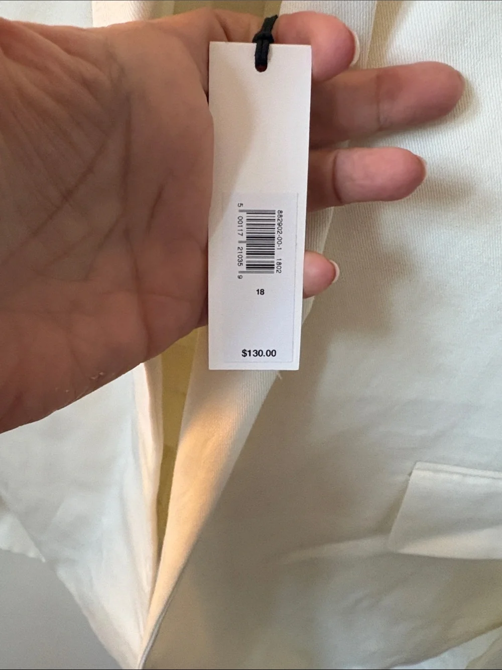 Banana Republic Women's Cream Suit (Single-Button Blazer & Pants)